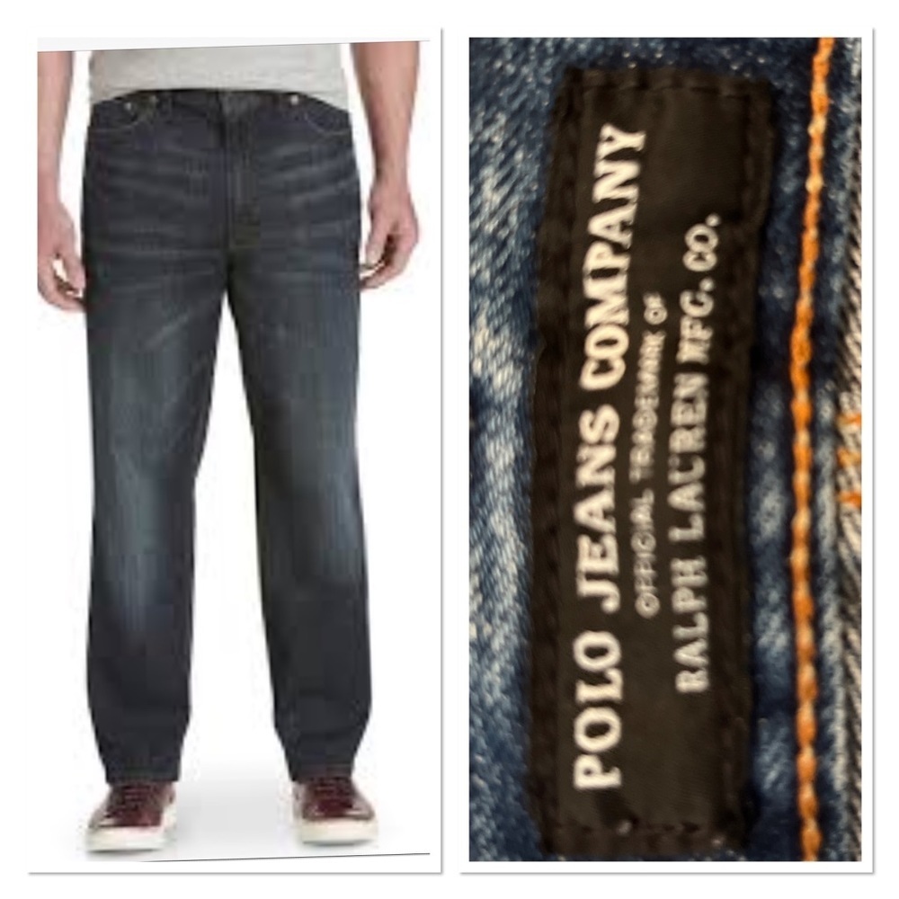 Polo Ralph Lauren Cincinnati Utility Painter Jeans Men Sz 40 Denim Jeans